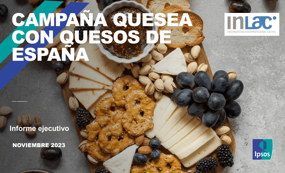Estudio IPSOS sobre el consumo de quesos en España