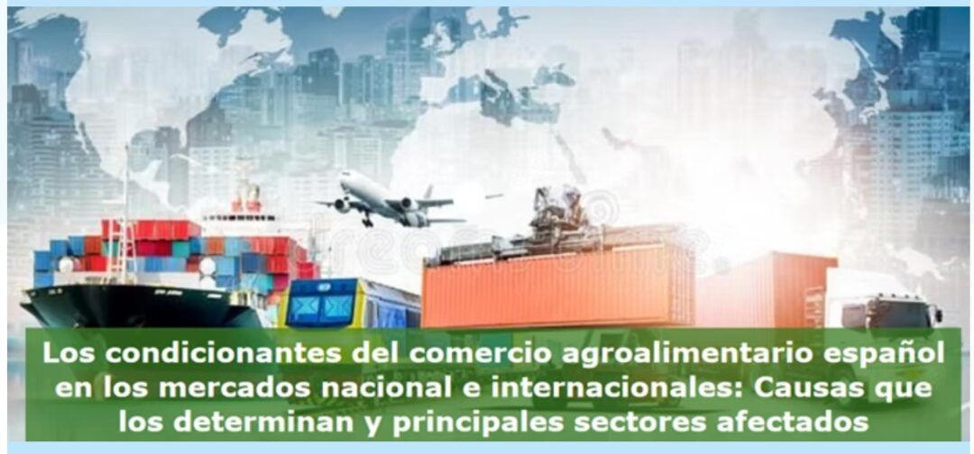 Los condicionantes del comercio agroalimentario español en los mercados nacional e internacionales: Causas que los determinan y principales sectores afectados.