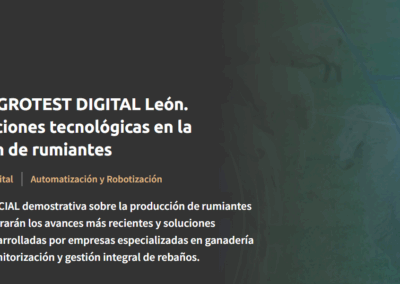 Jornada AGROTEST DIGITAL León – Innovación en la producción de rumiantes