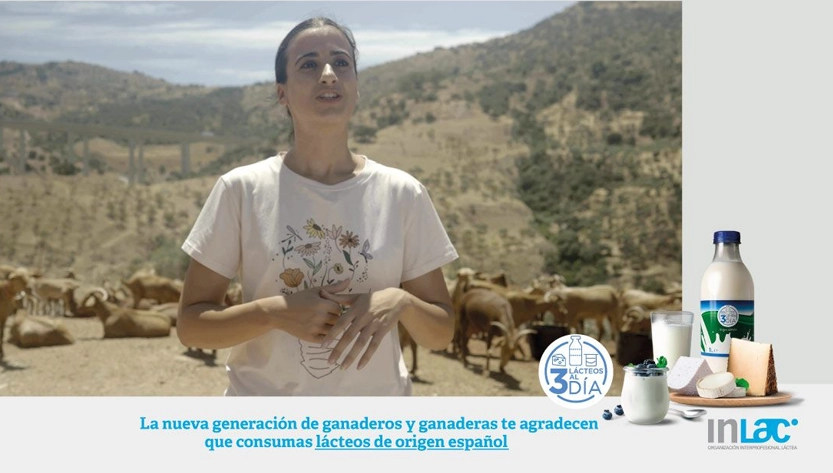 Campaña Inlac. Tres lácteos al día